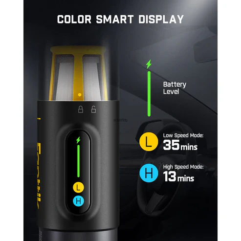 Fanttik Slim V10 Mix Car Vacuum RobustClean (Black)