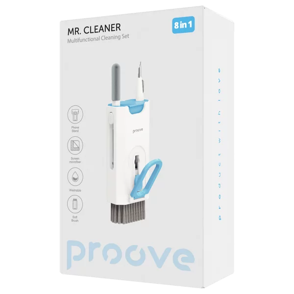 Proove Multifunctional 8-in-1 Cleaning Set (White)