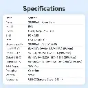 Vention Power Bank 20000mAh with Built-in USB-C-C Cable (Black)