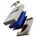 Powerology Floppydisk Retro 64GB MagSafe Power Bank 10000mAh (White)