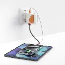 Phone Planet 10 IN 1 Magnetic Power Bank 10000mAh with Built-In Phone Stand (White)