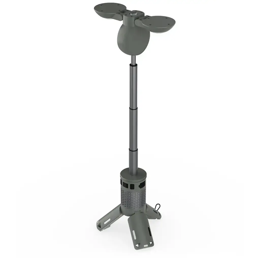 Porodo Lifestyle Foldable Lantern LED Camping Light (Green)