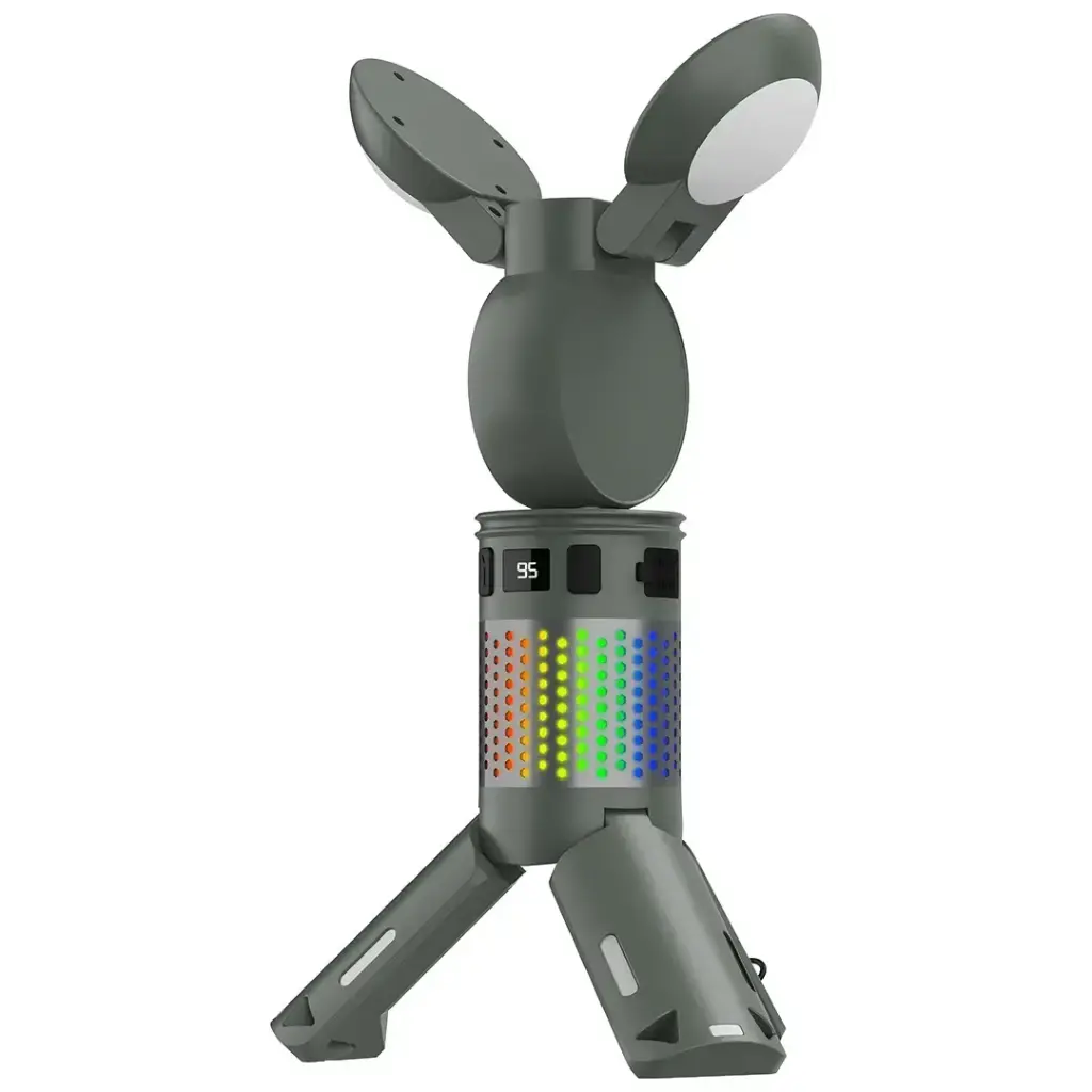 Porodo Lifestyle Foldable Lantern LED Camping Light (Green)