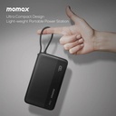 Momax 1-Power Ultra+ 20000mAh External Battery Pack with Built-in Cable