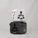 Momax 1-World Travel Adaptor (White)