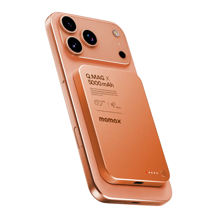 Momax Q. Mag X 5000mAh ultra Slim Wireless battery pack