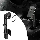 Rocket Magnetic Car Cup Holder (Black)