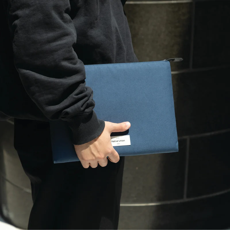 Native Union Stow Lite Sleeve for MacBook Air/Pro 13"/14" (Navy)