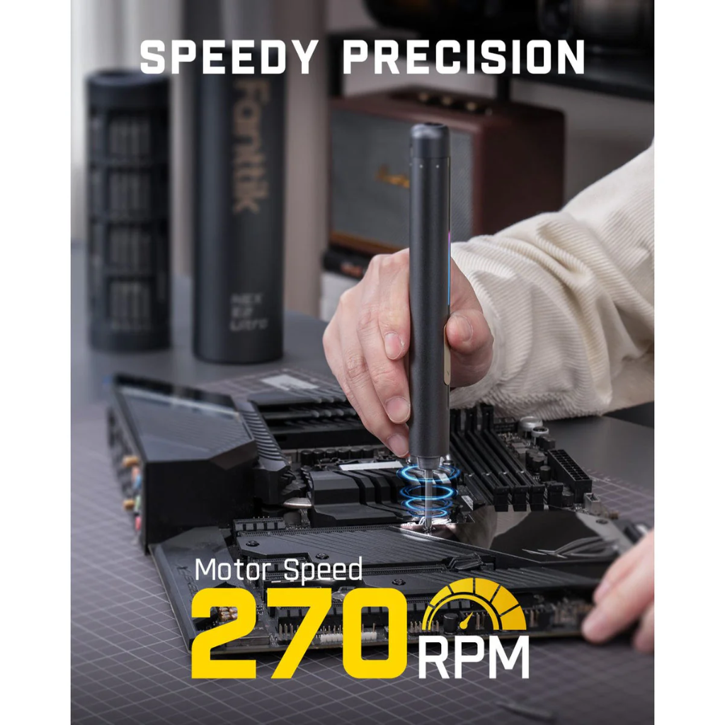 Fanttik NEX E2 Ultra Precision Electric Screwdriver Kit (Gray)