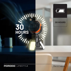 Porodo Lifestyle Suncharge Outdoor Solar Fan 