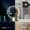 Porodo Lifestyle Suncharge Outdoor Solar Fan 