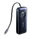 Baseus EnerCore CR11 Power Bank with Retractable Cable 20000mAh 67W - Cosmic Black