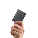 Baseus PicoGo AM31 Qi2 Ultra-Mini Magnetic Power Bank with Kickstand 5000mAh 20W - Cosmic Black