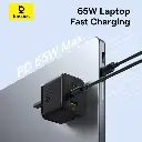 Baseus Palm Fast Charger 2C+U 65W - Cluster Black