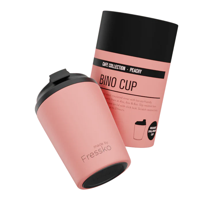 Fressko Bino 227ml / 8oz Cup - Ceramic - Peachy