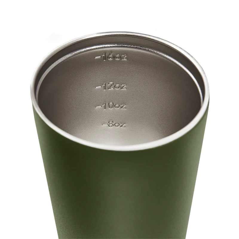 Fressko Grande 475ml / 16oz Cup - Stainless Steel - Khaki