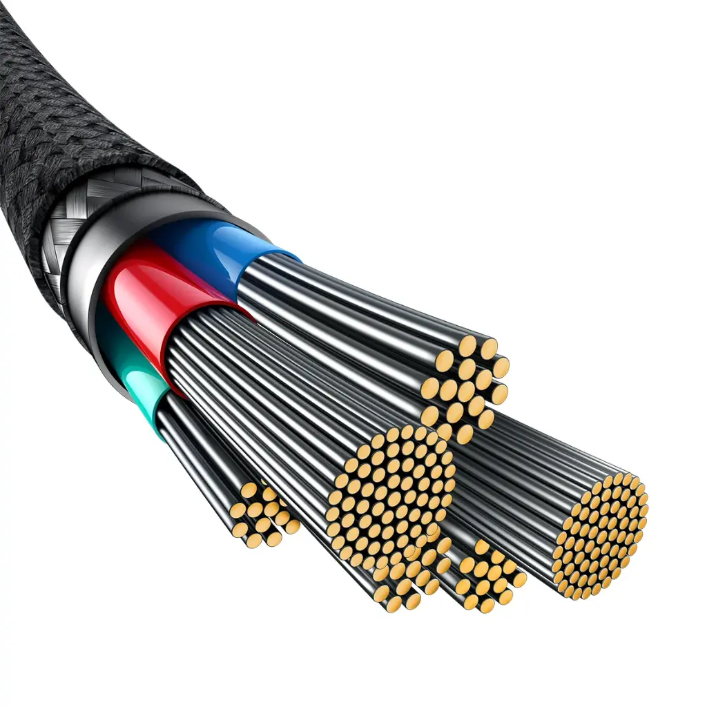 Baseus New Braided Fast Charging Cable USB-C to USB-C 100W 2m - Black