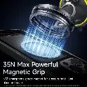 Baseus PrimeTrip VC2 Flex Pro Magnetic Wireless Car Charger Mount Suction Cup Version - Cosmic Black