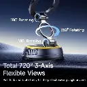 Baseus PrimeTrip VC2 Flex Pro Magnetic Wireless Car Charger Mount Suction Cup Version - Cosmic Black