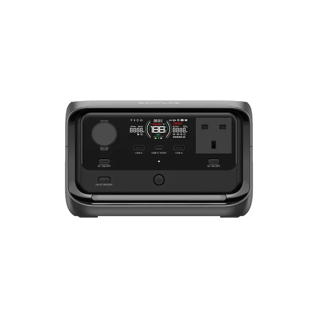 EcoFlow RIVER 3 Plus Portable Power Station (286Wh / 600W) Surge 1200W 