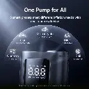 Baseus GoTrip VA1 Max Super Mini Cordless Inflator 22-Cylinder - Cosmic Black