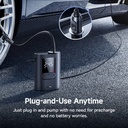 Baseus GoTrip VA1 Pro Super Mini Wired Inflator 22-Cylinder - Cosmic Black