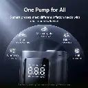 Baseus GoTrip VA1 Pro Super Mini Wired Inflator 22-Cylinder - Cosmic Black