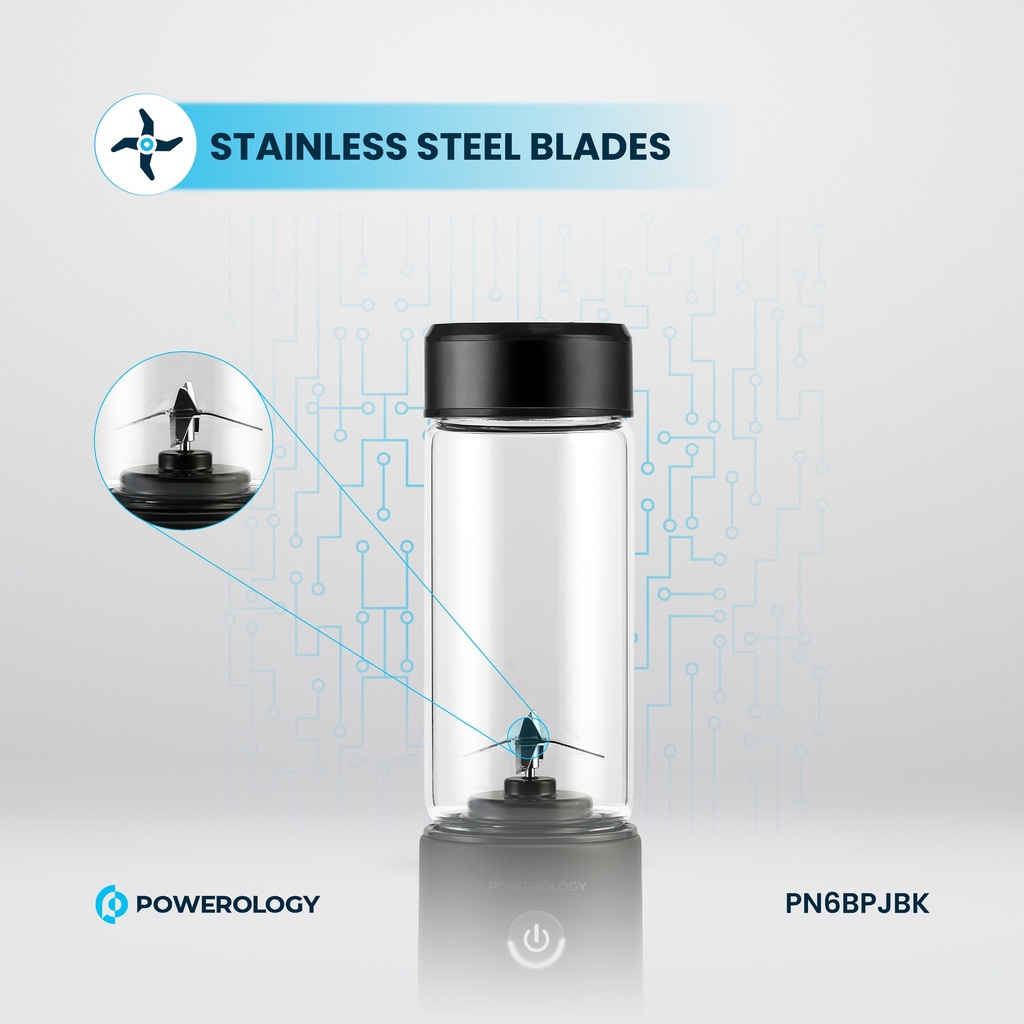 Powerology 6-Blade Portable Juicer