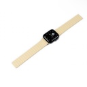 Torrii Saturn Silicone Magnetic Apple Watch Band For Ultra 49/46/45/44 mm (Cream)