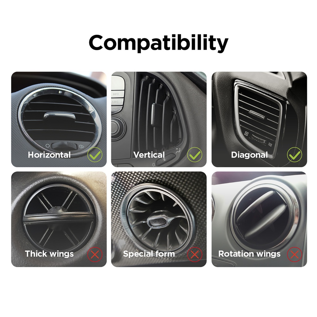 Elago M Car MagSafe Charger Phone Mount (Dark Grey)