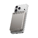 Momax 1-POWER S.PASS 10000mAh Qi2 Magnetic Wireless Battery Pack (Titanium)