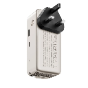 Momax 1-PAC⁺10000mAh 3 in 1 Hybrid GaN Battery Pack with Build-in retractable Cable (Titanium)