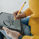 Momax ﻿Mag.Link Pop Magnetic active stylus pen (Yellow)