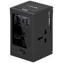 Porodo Universal GaN Multi-Port Cube Adapter with 4 AC Sockets