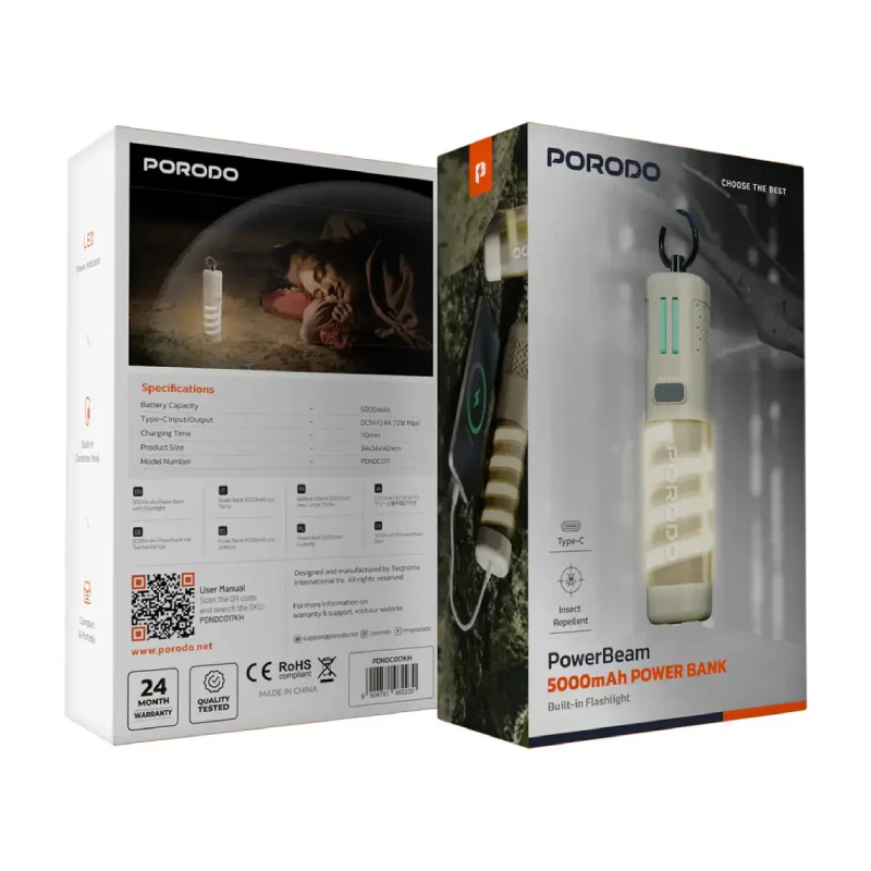 Porodo Powerbeam 5000mAh Power Bank
