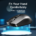 Vention 3-Button USB Wired Computer Mouse 1.5M (Black)