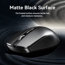Vention 3-Button Wireless Computer Mouse with USB Receiver (Black)
