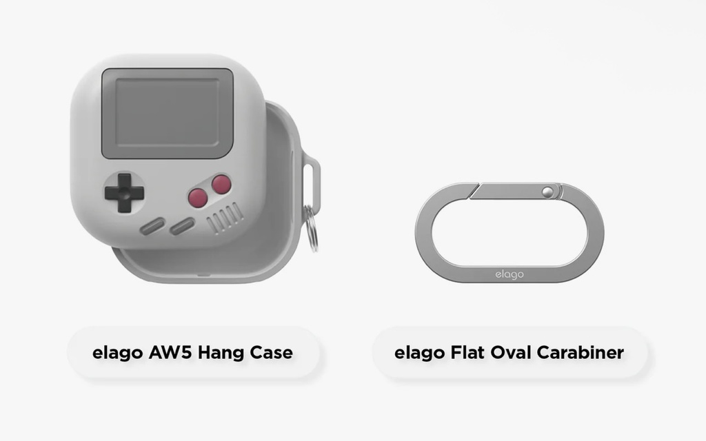 Elago AW5 Hang Case Galaxy Buds 4 / 4 Pro (Light Gray)