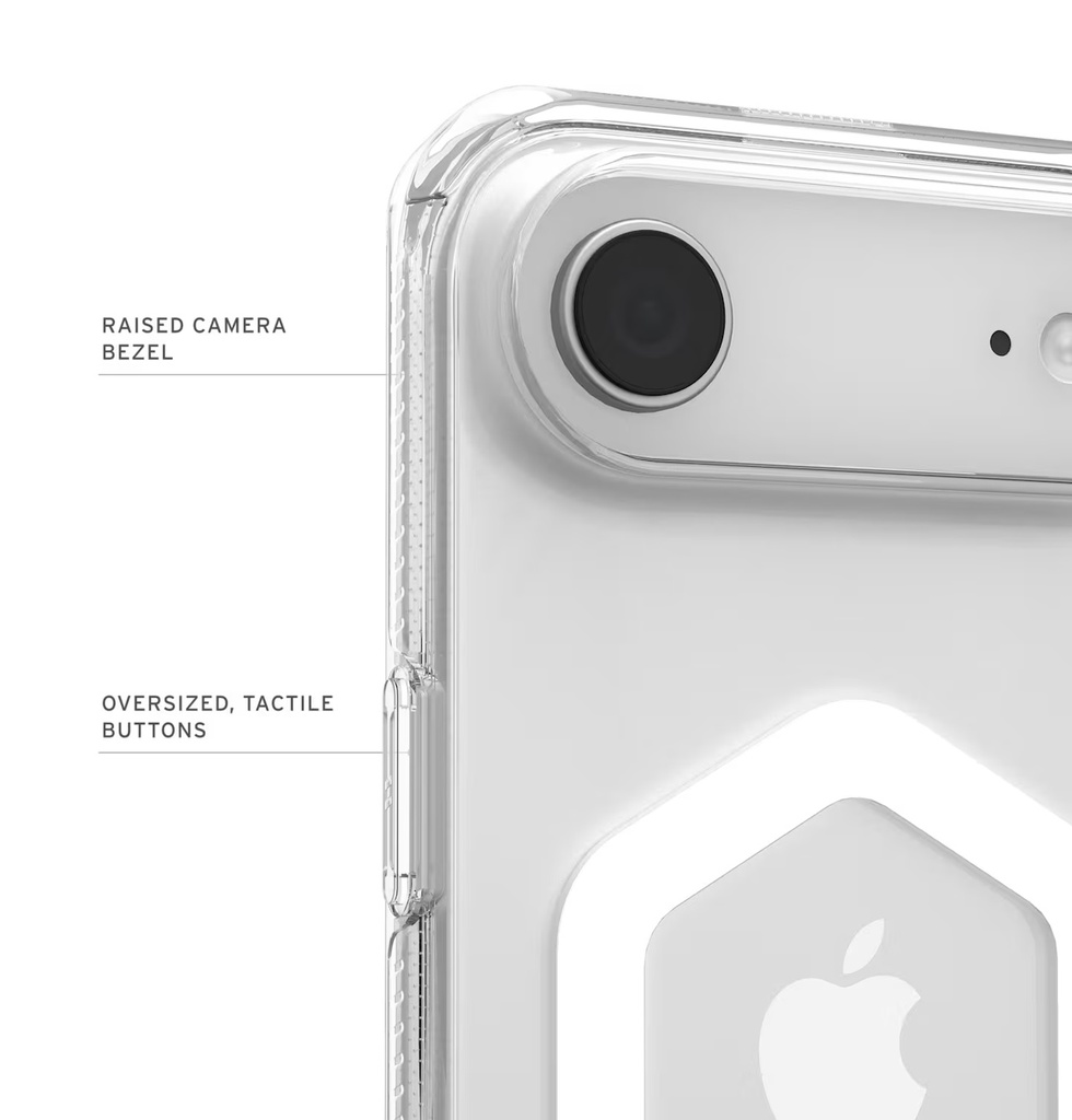 UAG Plyo Magsafe Case for iPhone 17 Air (Ice/White)