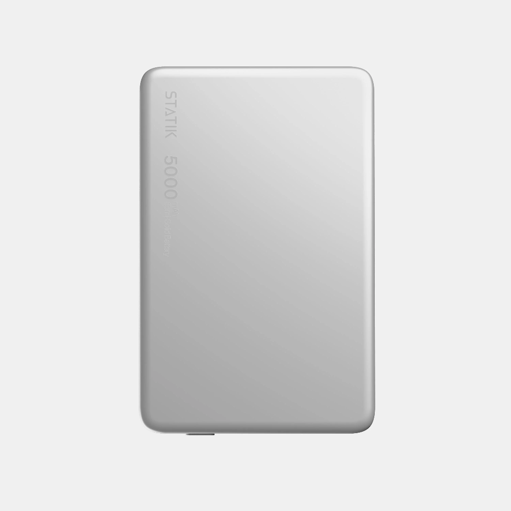 Statik MagSafe Power Bank with Semi-Solid Electrolyte Technology V2 5000mAh (White)