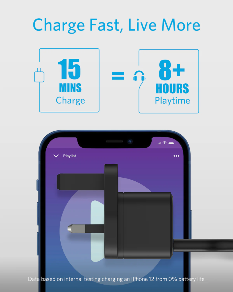 Anker PowerPort III 20W Cube (Black)