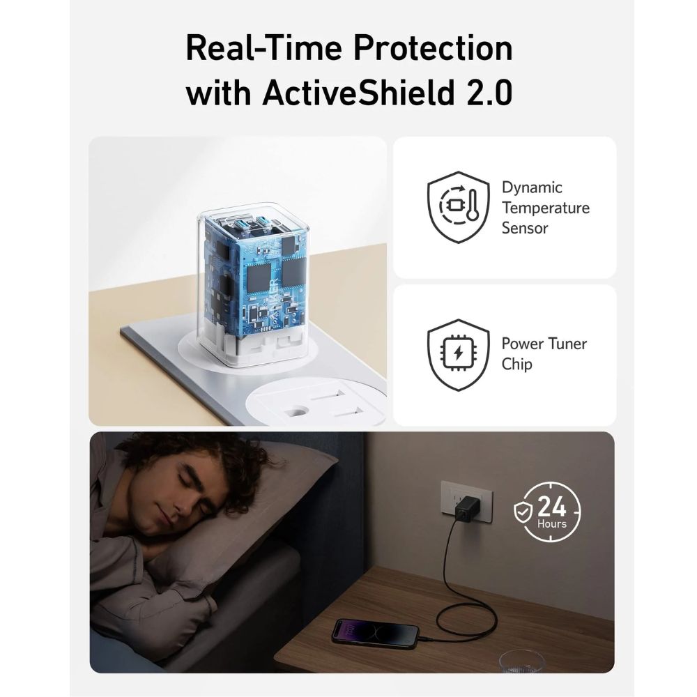 Anker 523 Charger Nano 3 47W (Black)