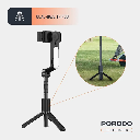 Porodo QuadBase Gimbal Stabilizer (Black)