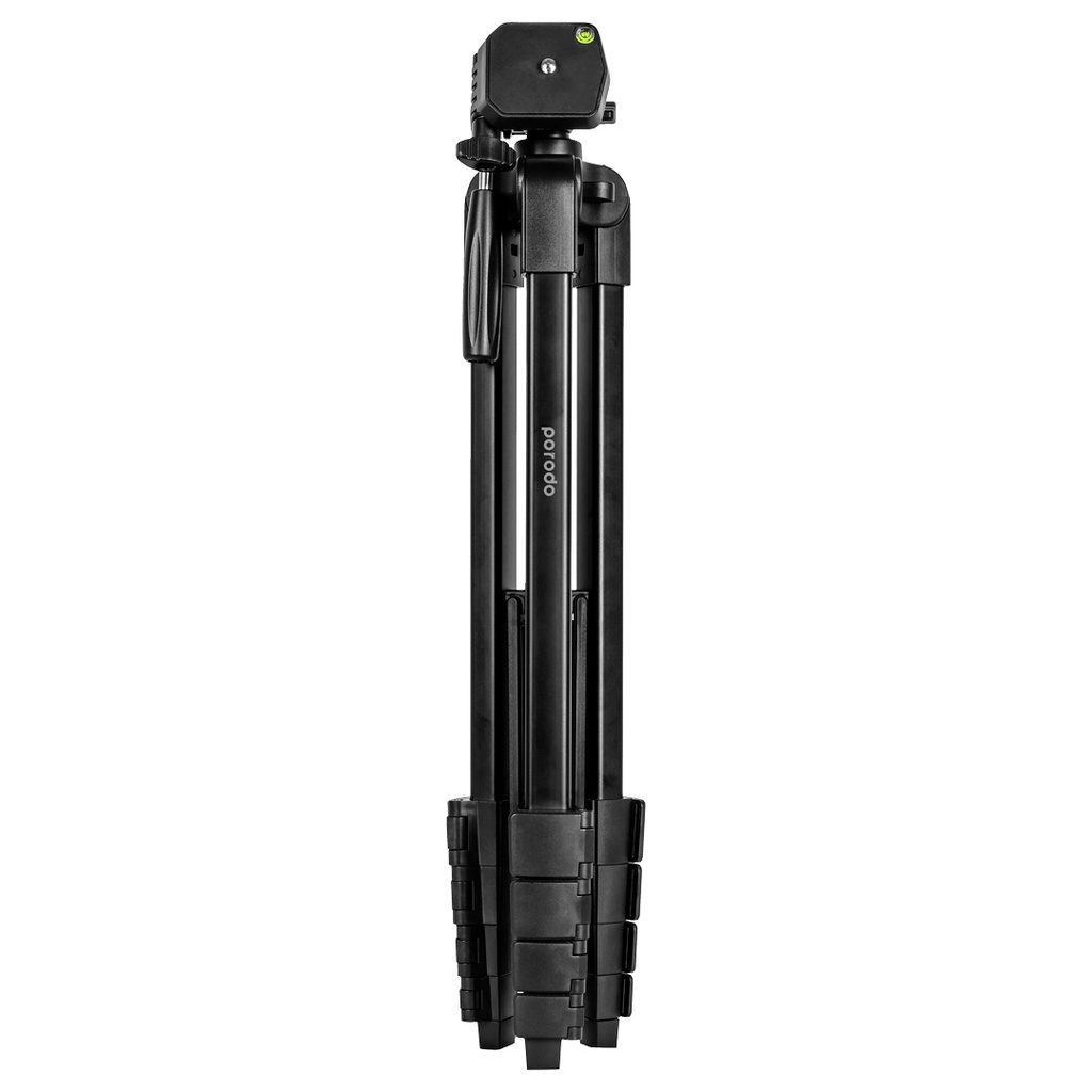 Porodo Professional Gimbal Tripod 171Cm Height (Black)