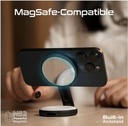 Promate MagSafe LED Ring Light 360° Rotatable (Black) 