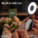 Promate MagSafe LED Ring Light 360° Rotatable (Black) 