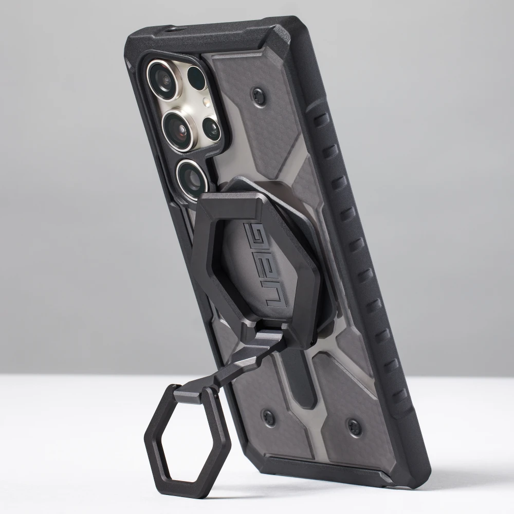 UAG Magnetic Ring Stand (Black/Silver)