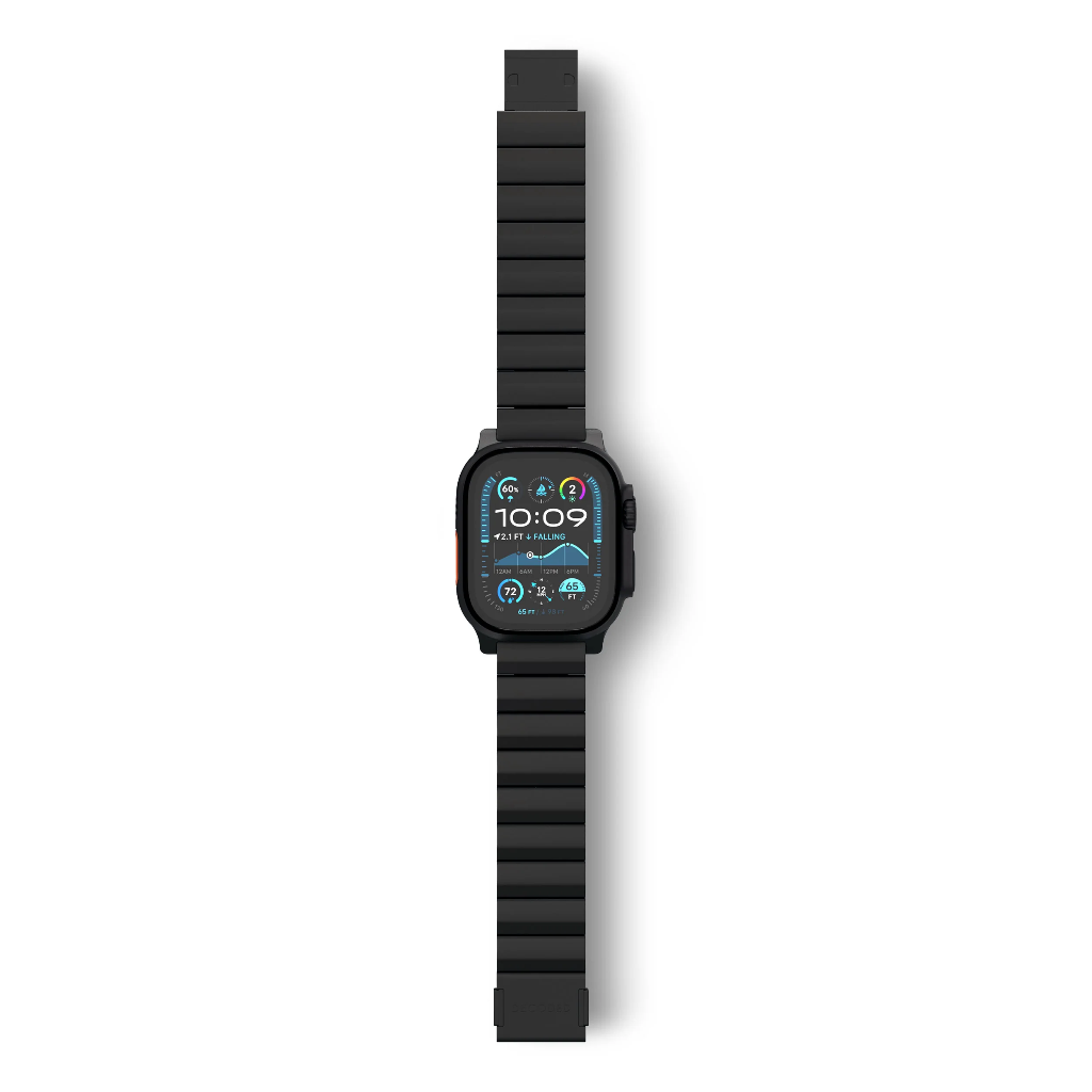 Decoded Titanium Strap for Apple Watch Ultra 1-2 (Black Titanium)