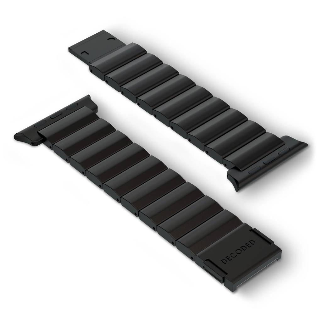Decoded Titanium Strap for Apple Watch Ultra 1-2 (Black Titanium)