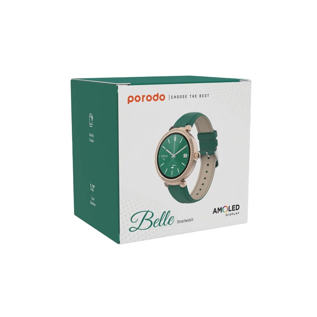 Porodo Belle Smart Watch (Green)